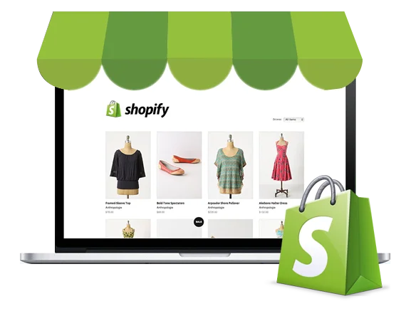 Shopify store development - giga creatives